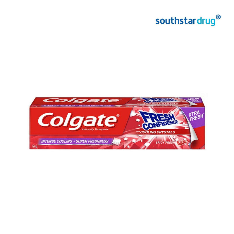 Colgate Fresh Confidence Spicy Fresh Toothpaste with Cooling Crystals 126g - Southstar Drug