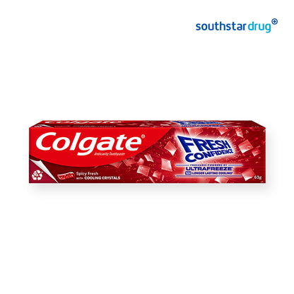 Colgate Fresh Confidence Cooling Crystals Spicy Fresh Toothpaste 63g