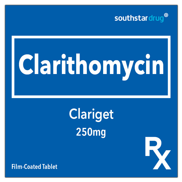 Rx: Clariget 250mg Tablet