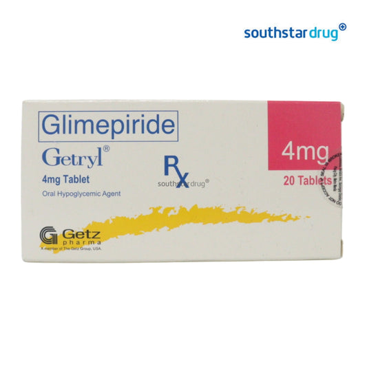 Rx: Getryl 4mg Tablet