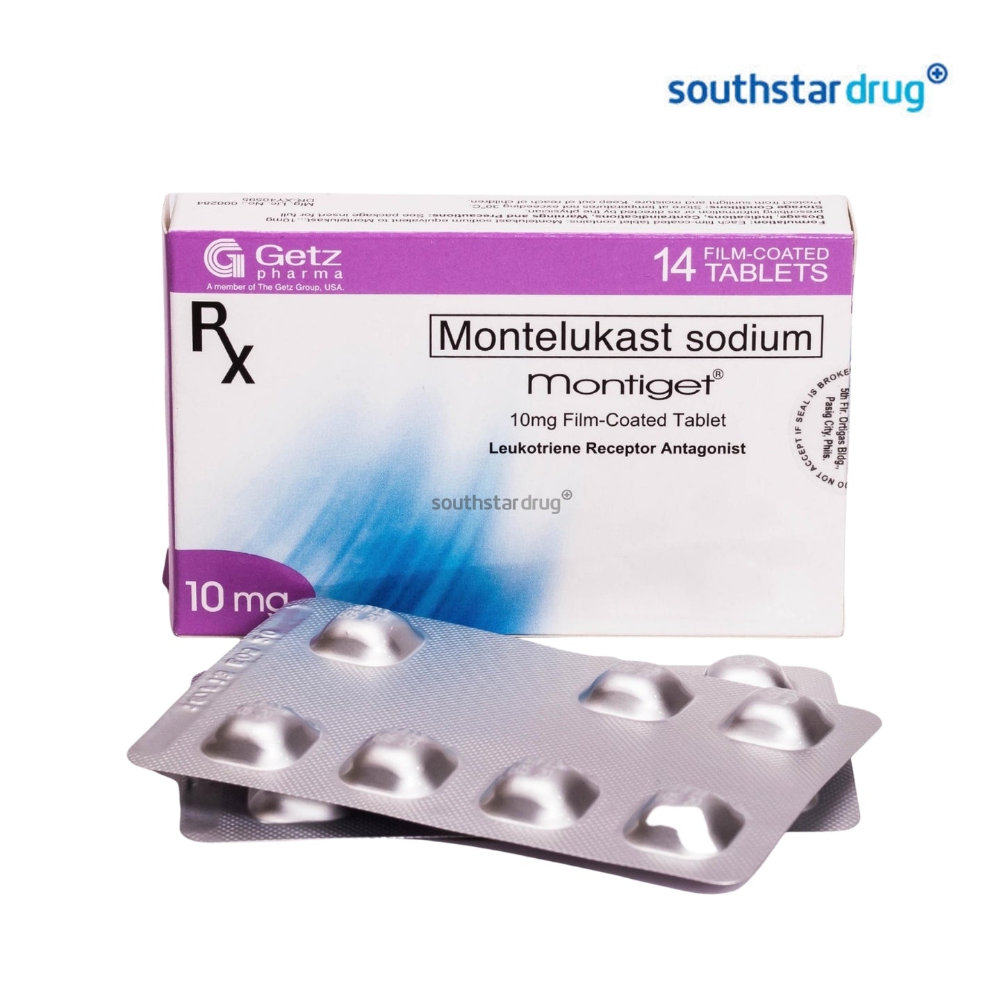 Rx: Montiget 10mg Tablet