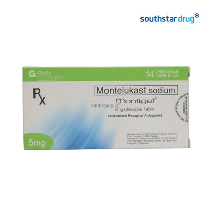Rx: Montiget 5mg Tablet