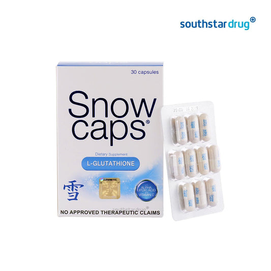 Snow Caps 500mg Capsule - 30s - Southstar Drug