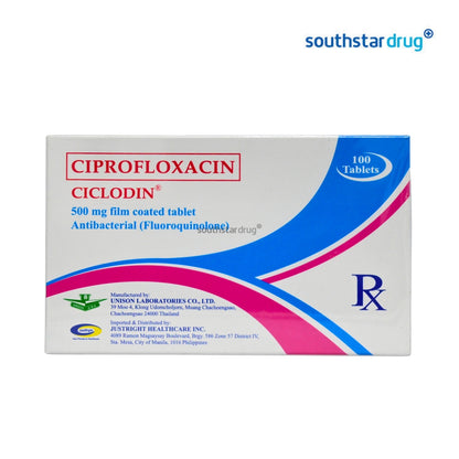 Rx: Ciclodin 500mg Tablet