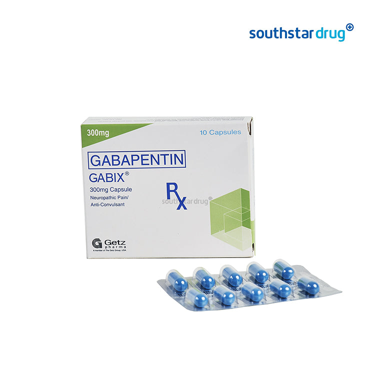 Rx: Gabix 300mg Capsule