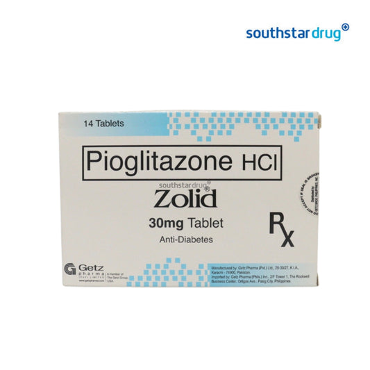 Rx: Zolid 30mg Tablet