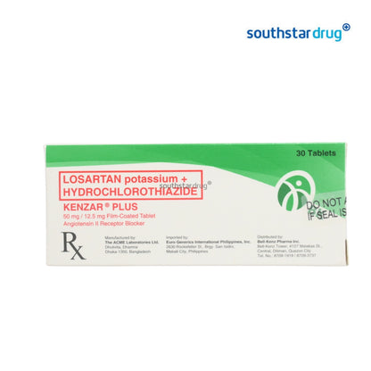 Rx: Kenzar Plus 50mg / 12.5mg Tablet