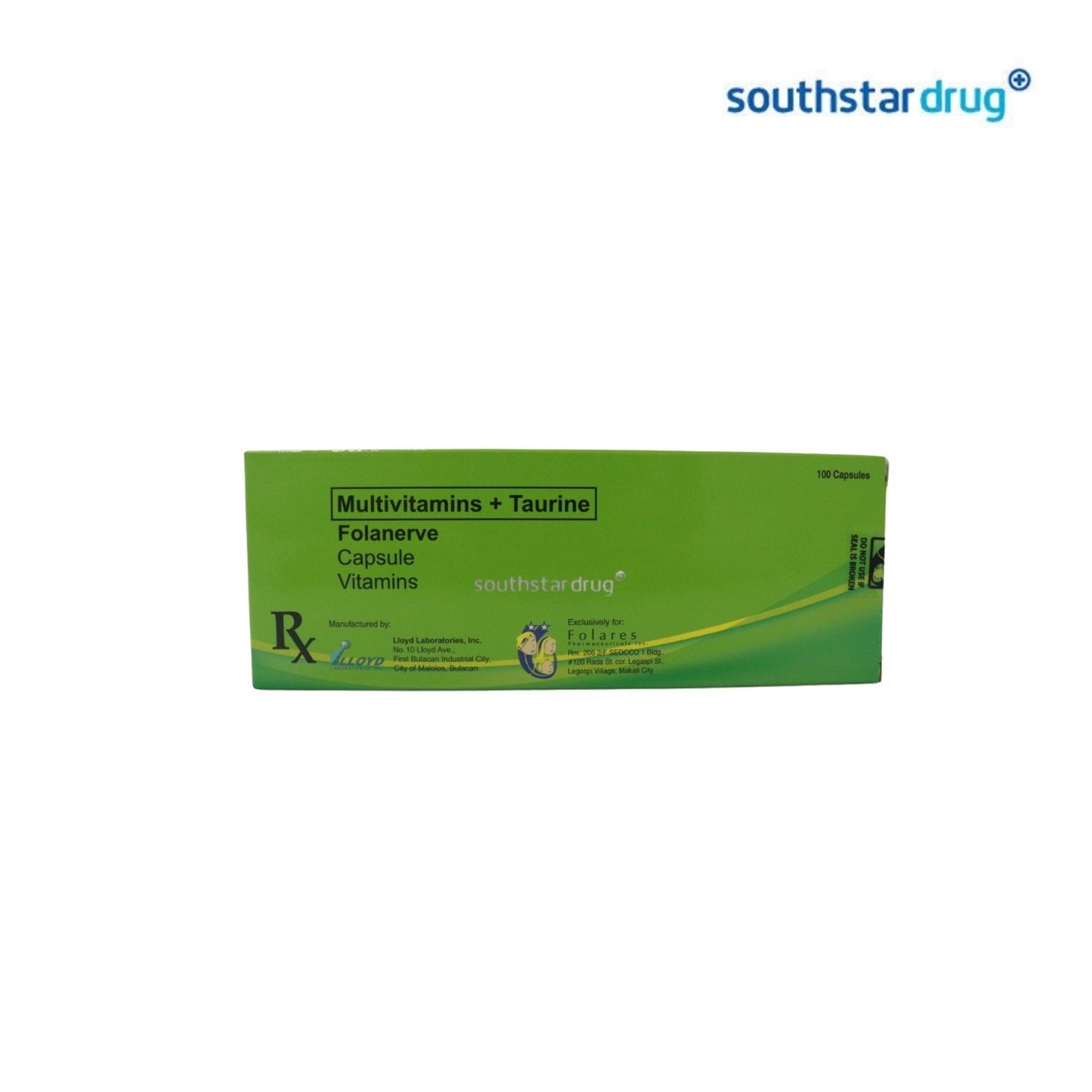 Rx: Folanerve Capsule - 20s