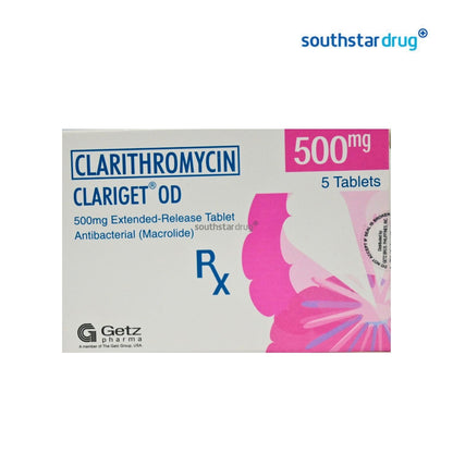 Rx: Clariget OD 500mg Tablet