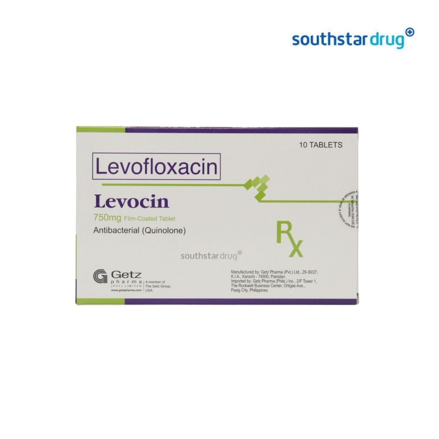Rx: Levocin 750mg Tablet