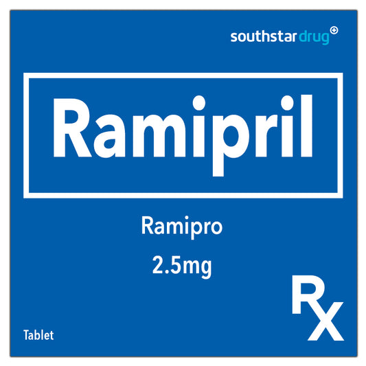 Rx: Ramipro 2.5mg Tablet