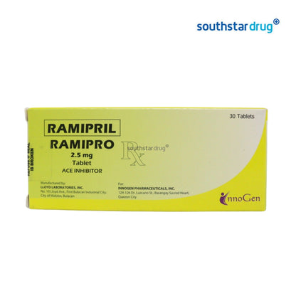Rx: Ramipro 2.5mg Tablet