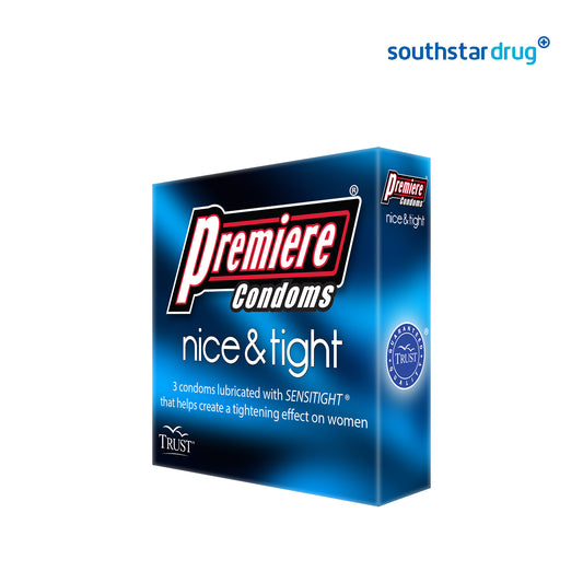 Premiere Nice & Tight Condom - 3s