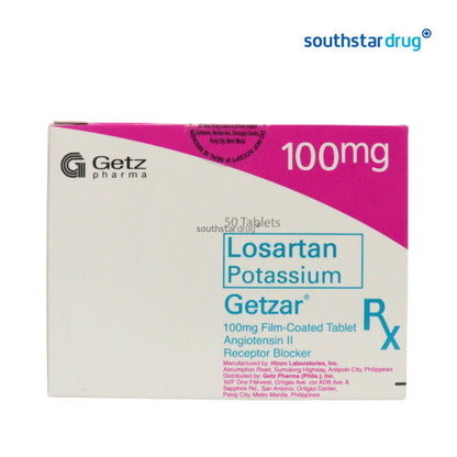Rx: Getzar 100mg Tablet