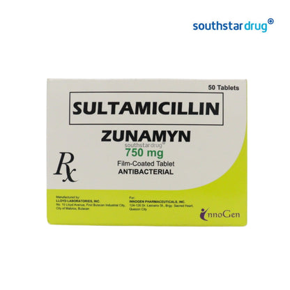 Rx: Zunamyn 750mg Tablet