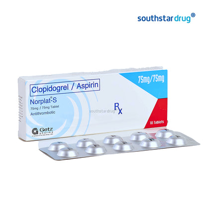 Rx: Norplat - S 75mg / 75mg Tablet