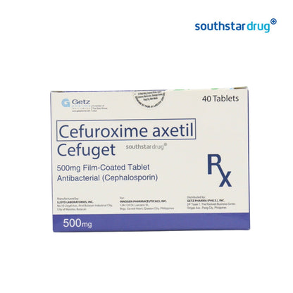 Rx: Cefuget 500mg Tablet
