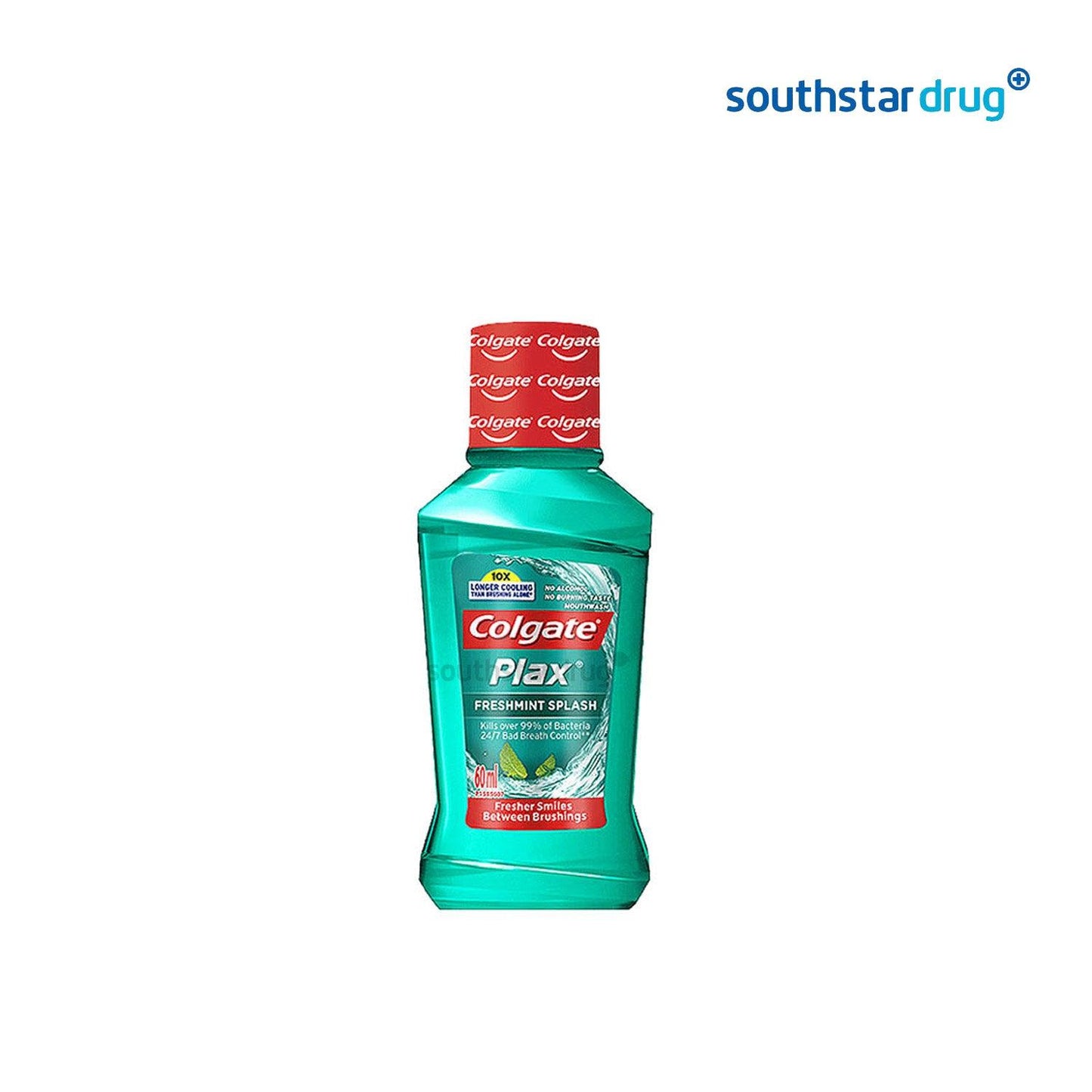 Colgate Plax Antibacterial Mouthwash Freshmint Splash 60ml - Southstar Drug