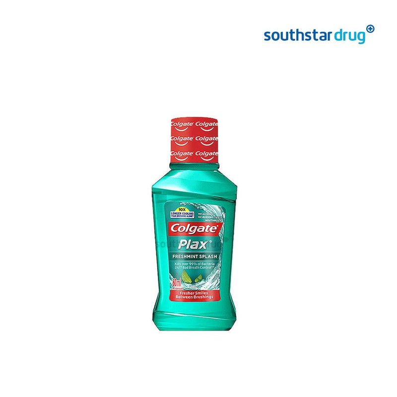 Colgate Plax Antibacterial Mouthwash Freshmint Splash 60ml - Southstar Drug