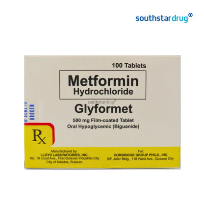 Rx: Glyformet 500mg Tablet