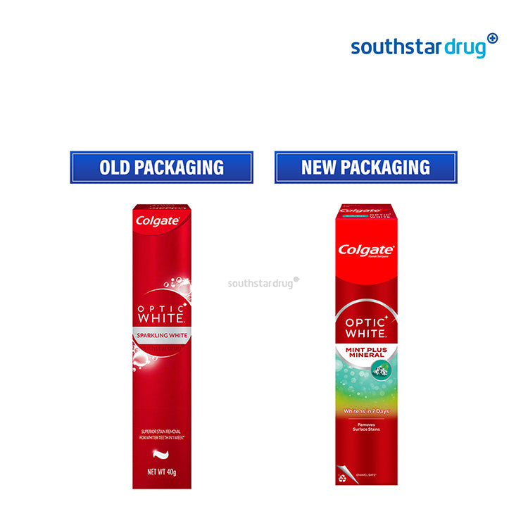 Colgate Optic White 40g Tube Toothpaste