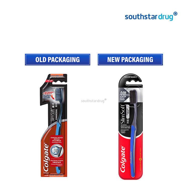 Colgate Slimsoft Charcoal Soft Toothbrush