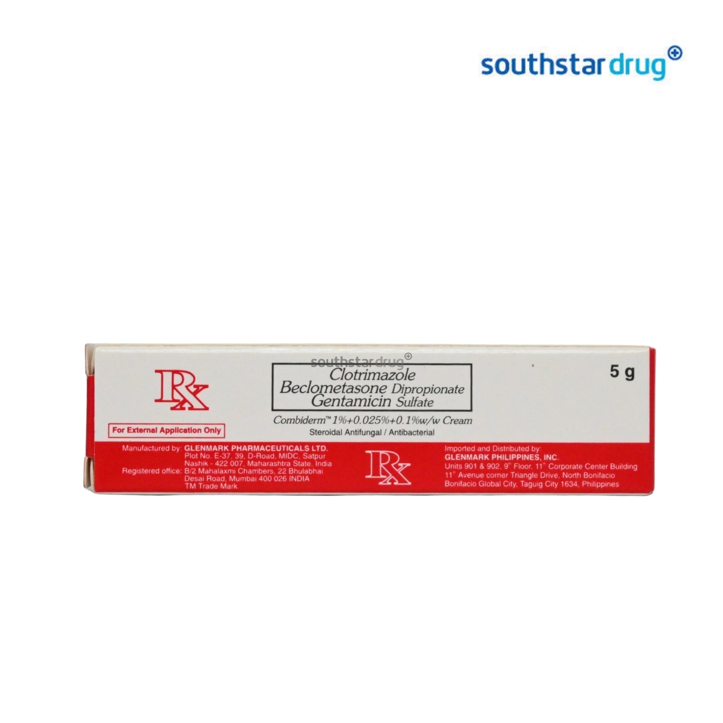 Rx: Combiderm 5 g Cream