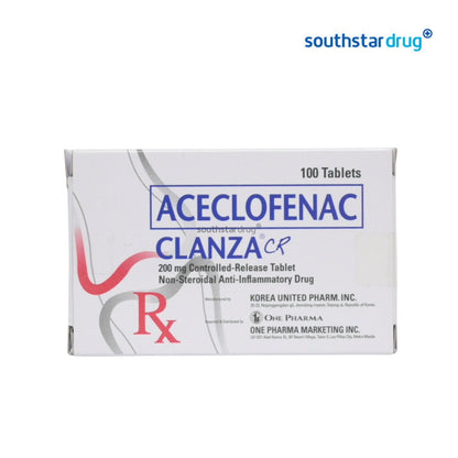 Rx: Clanza CR 200mg Tablet