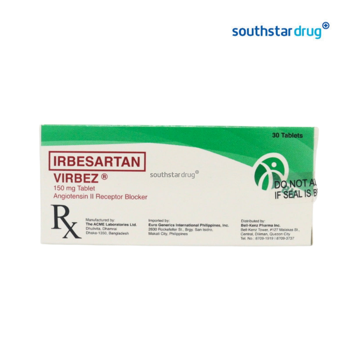 Rx: Virbez 150mg Tablet
