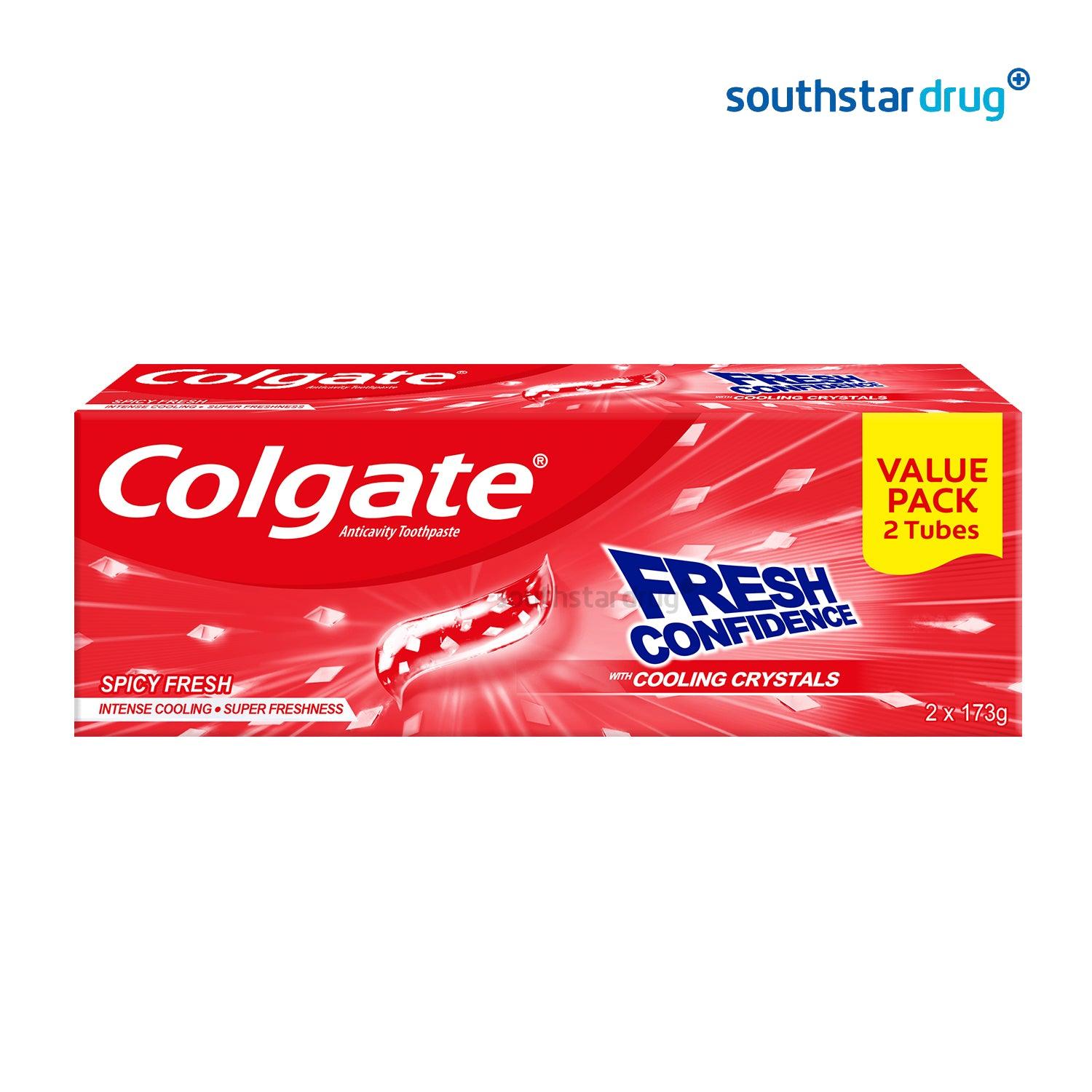 Colgate Fresh Confidence Cooling Crystals Spicy 145ml - Southstar Drug