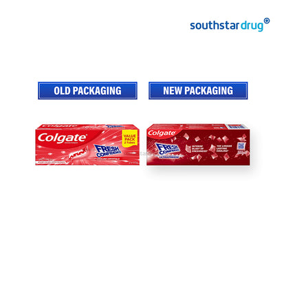 Colgate Fresh Confidence Cooling Crystals Spicy Fresh Toothpaste 173g Twin Pack