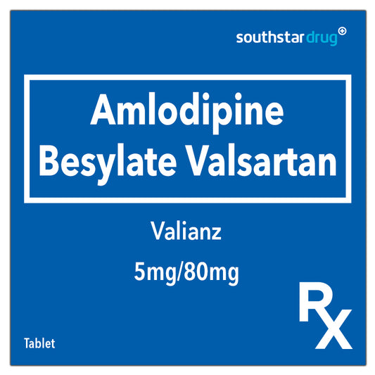 Rx: Valianz 5mg/80mg Tablet
