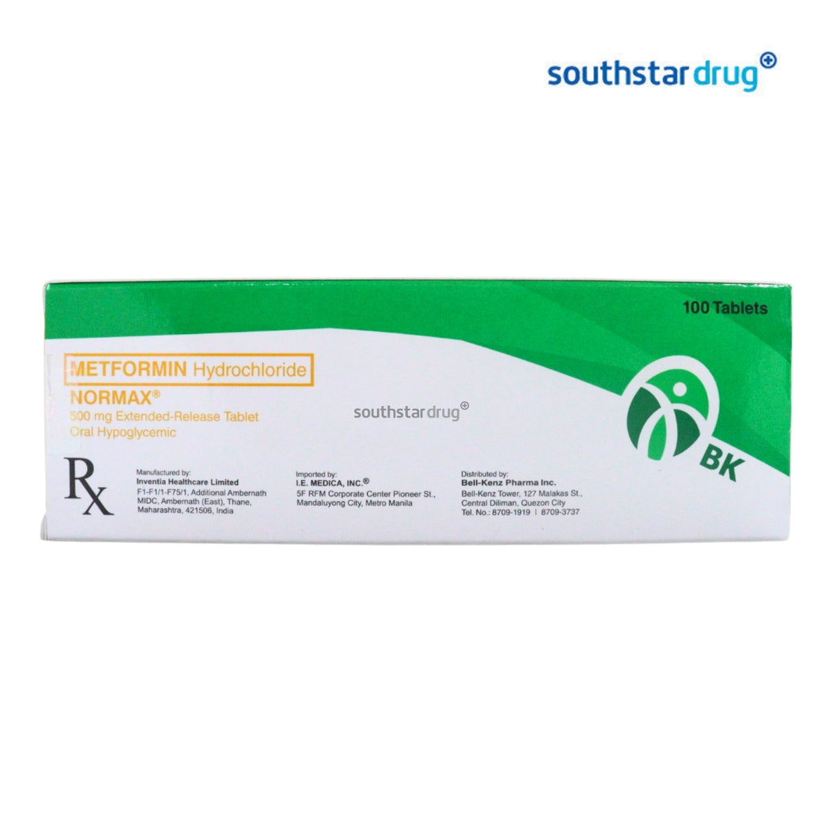 Rx: Normax 500mg Tablet