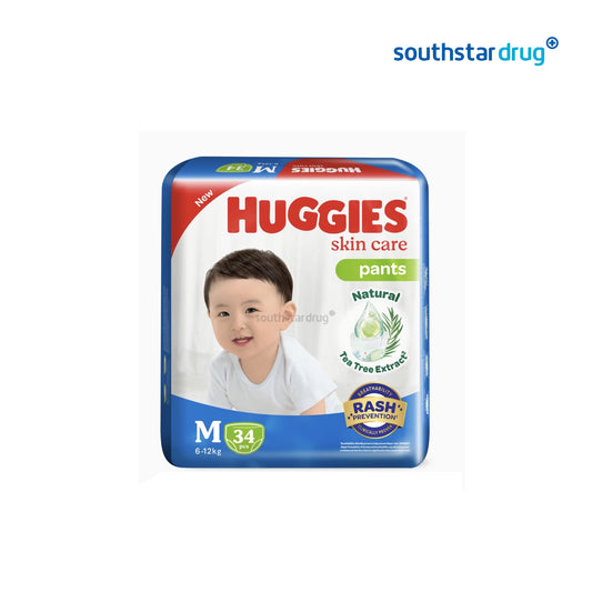 Huggies Dry Medium Diapers - 34s