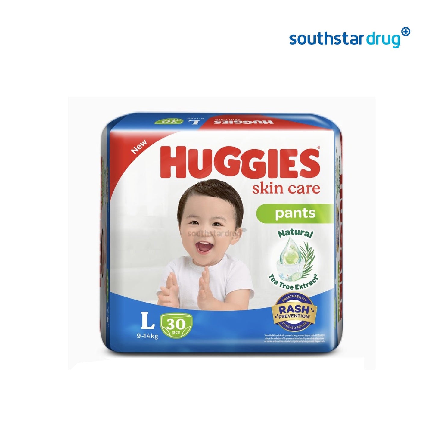 Huggies Dry Large Diapers - 30s