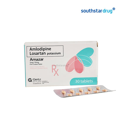 Rx: Amazar 5mg / 50mg Tablet