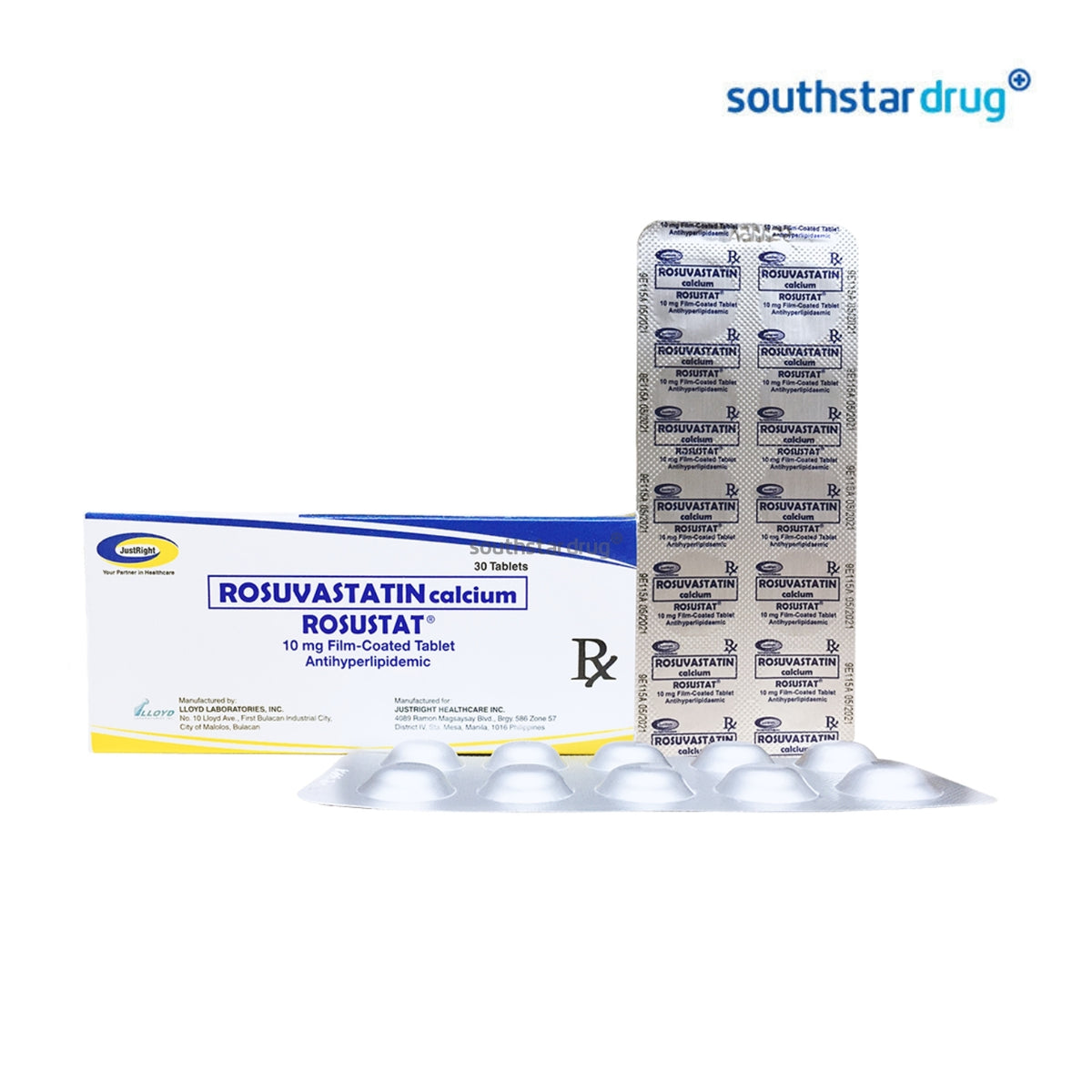 Rx: Rosustat 10mg Tablet