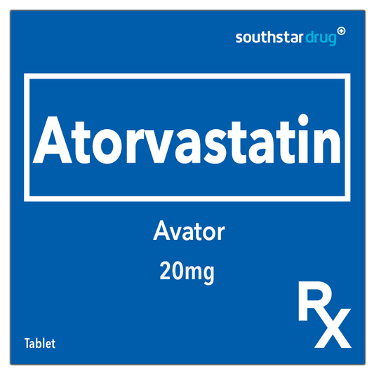 Rx: Avator 20mg Tablet