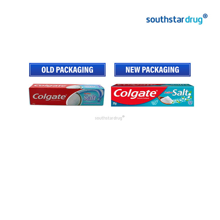 Colgate Natural Active Salt Toothpaste 35g
