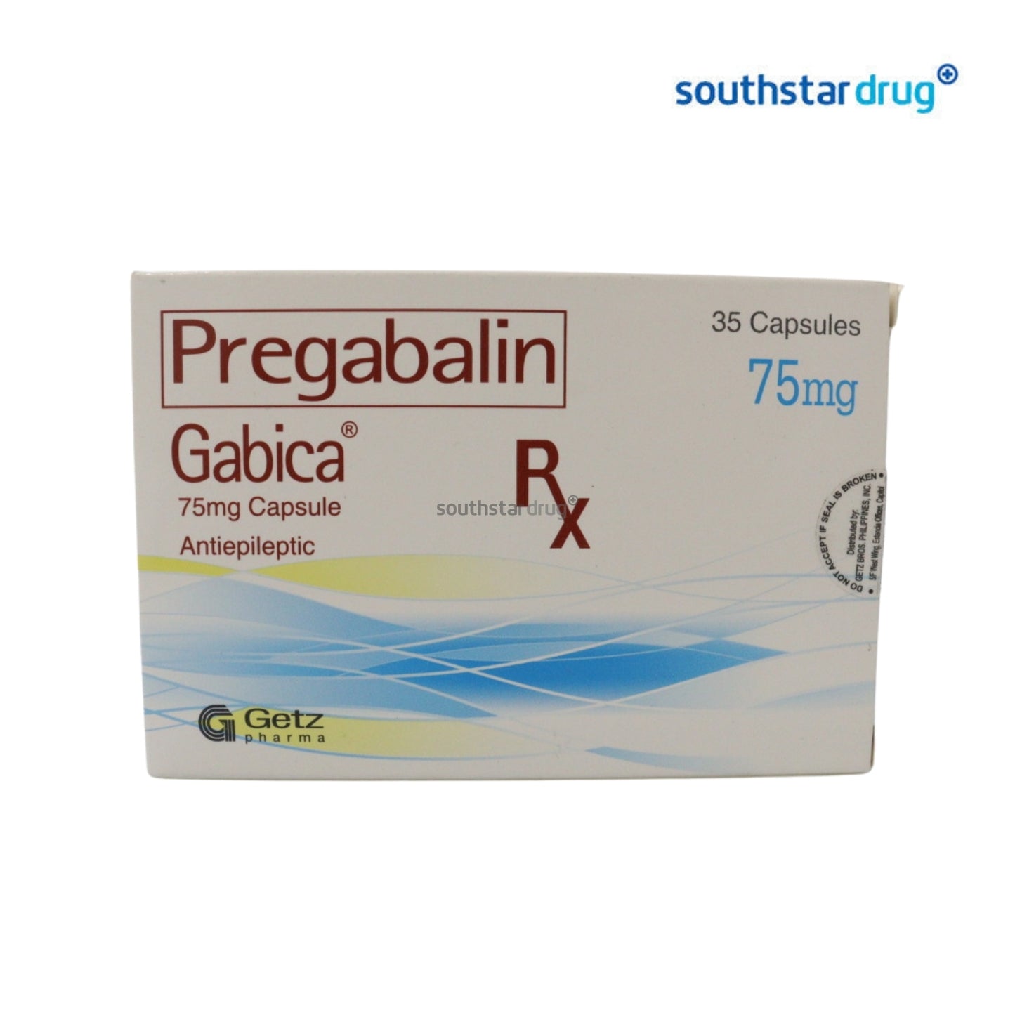 Rx: Gabica 75mg Capsule