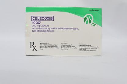 Rx: Icox 200mg Capsule