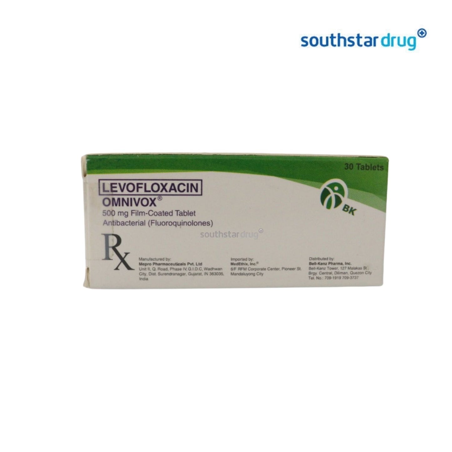 Rx: Omnivox 500mg Tablet