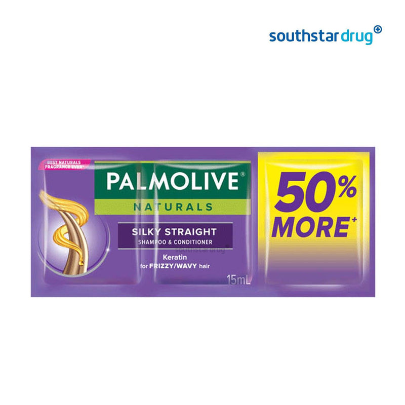 Palmolive Shampoo & Conditioner Silky Straight 15ml - Southstar Drug