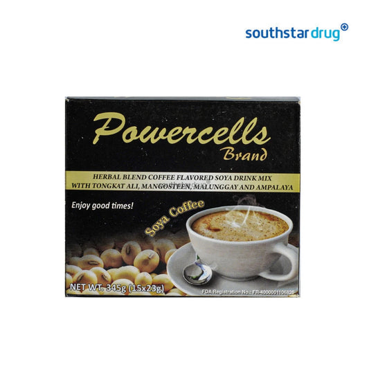 Powercells Soya Coffee Powder 23g Sachet