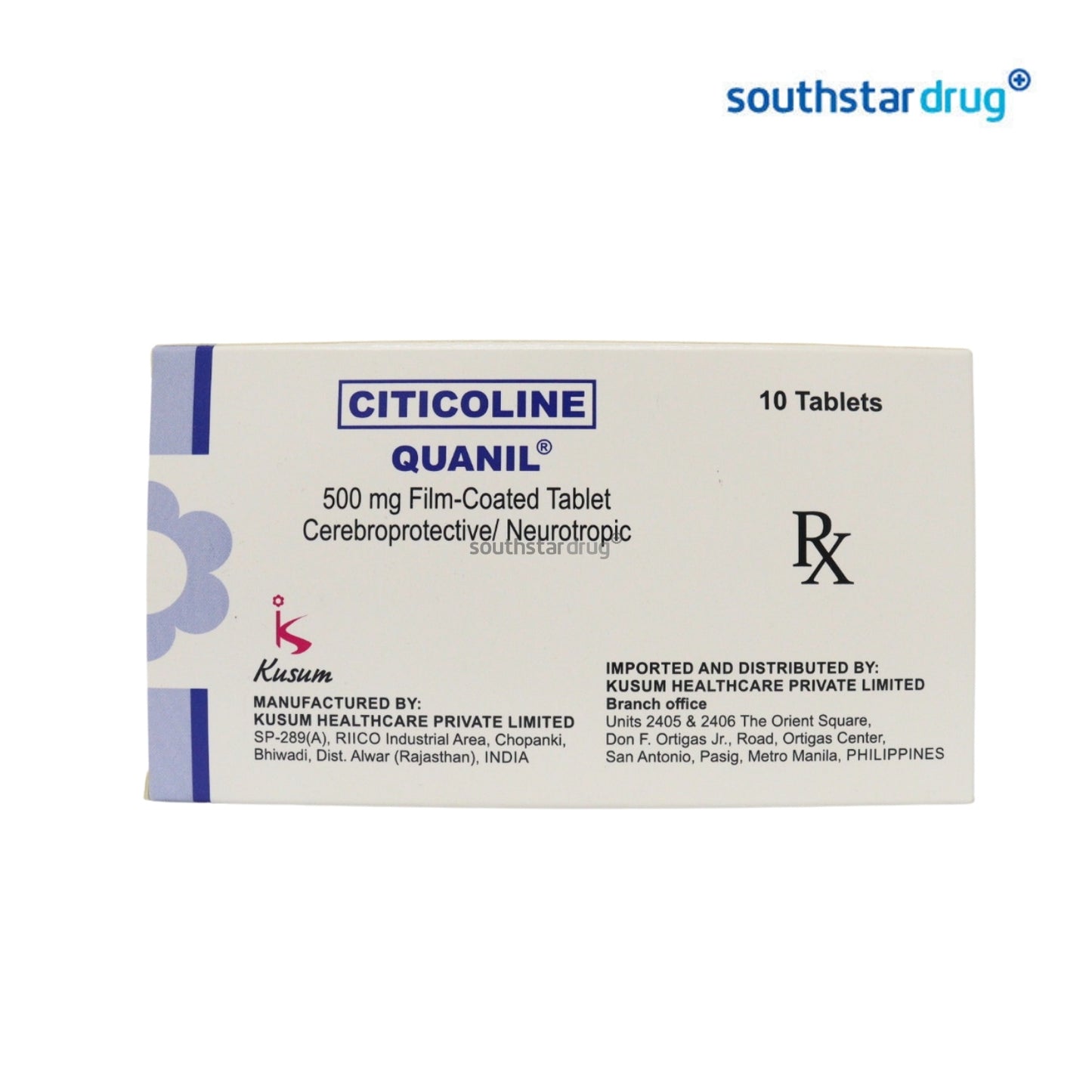 Rx: Quanil 500mg Tablet