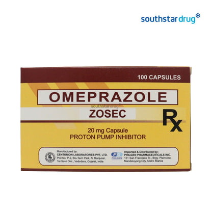 Rx: Zosec 20mg Capsule