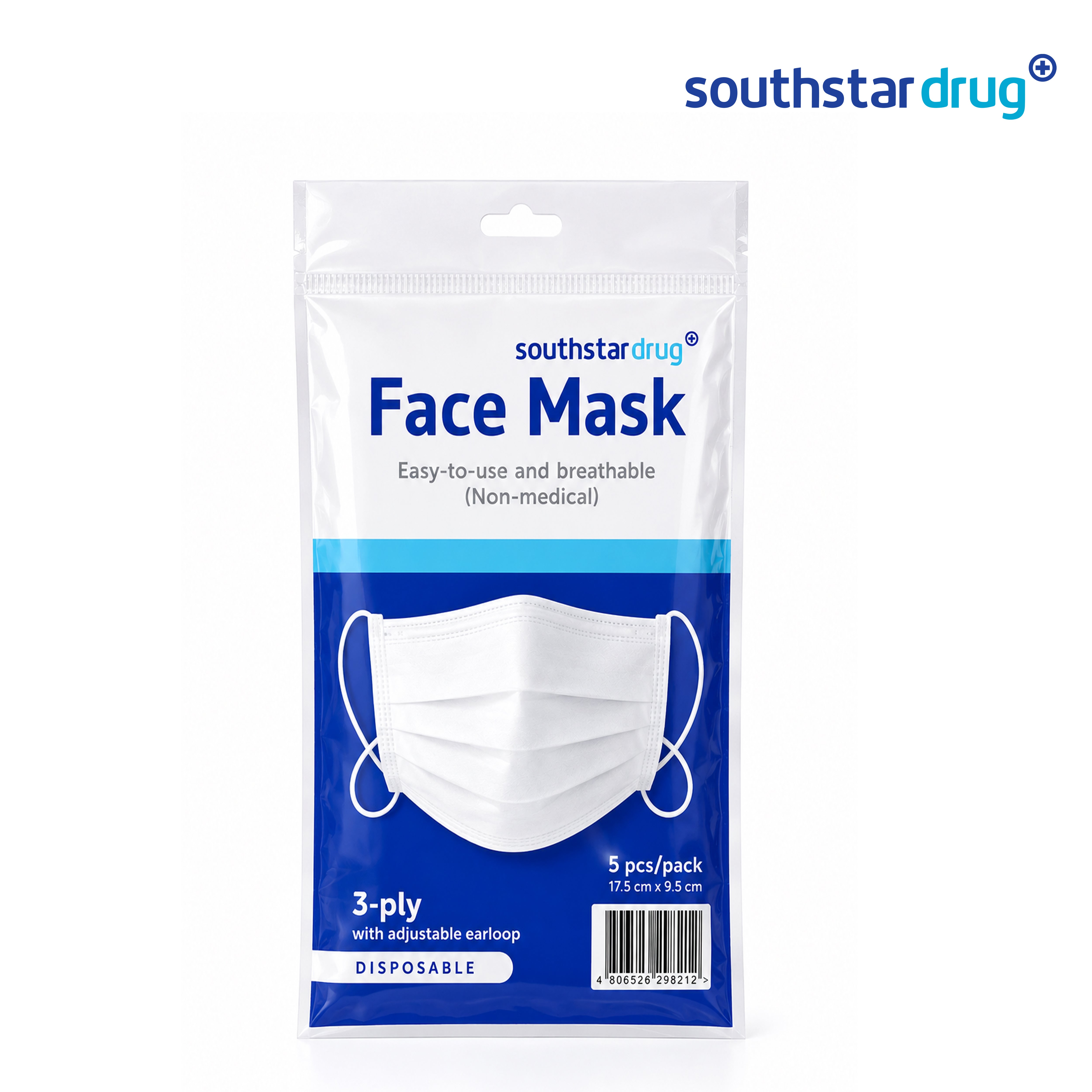 Southstar Drug Facemask 5 x 1 - Southstar Drug
