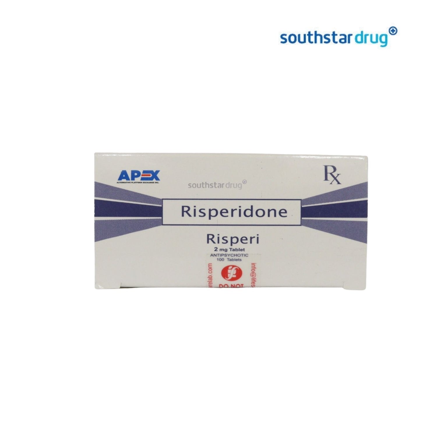 Rx: Risperi 2mg Tablet