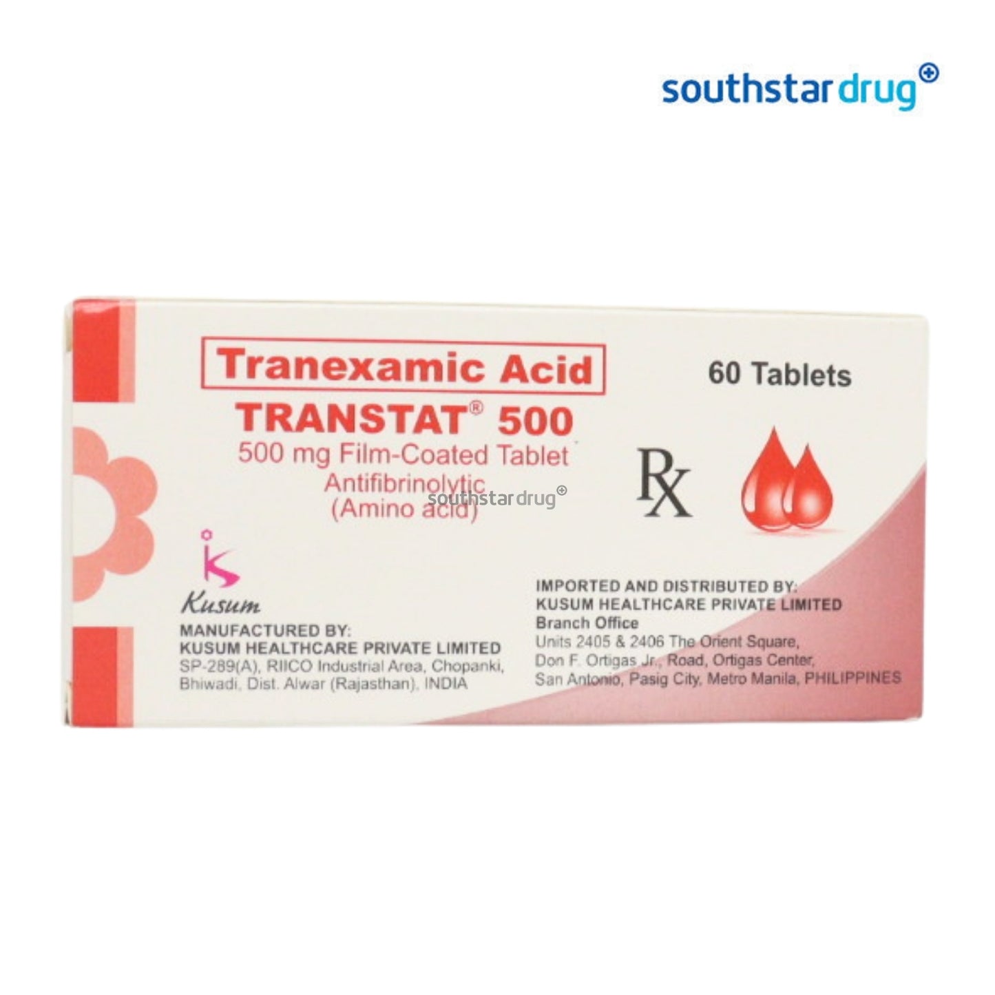 Rx: Transtat 500mg Tablet