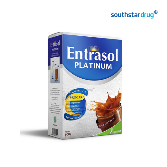 Entrasol Platinum Chocolate Flavor Powder 600g